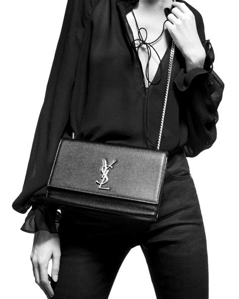 ysl wallet on chain or kate|kate ysl bag.